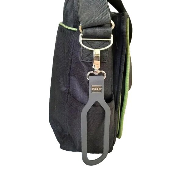 JJ COLE METRA DIAPER BAG IN MIDNIGHT CLOVER - Picture 10 of 14